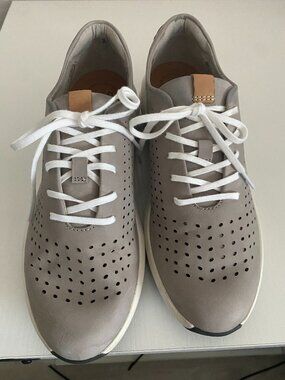Clarks Un Rio Tie Design Sneaker, Canvas/Stone  Color Size 8 Women US